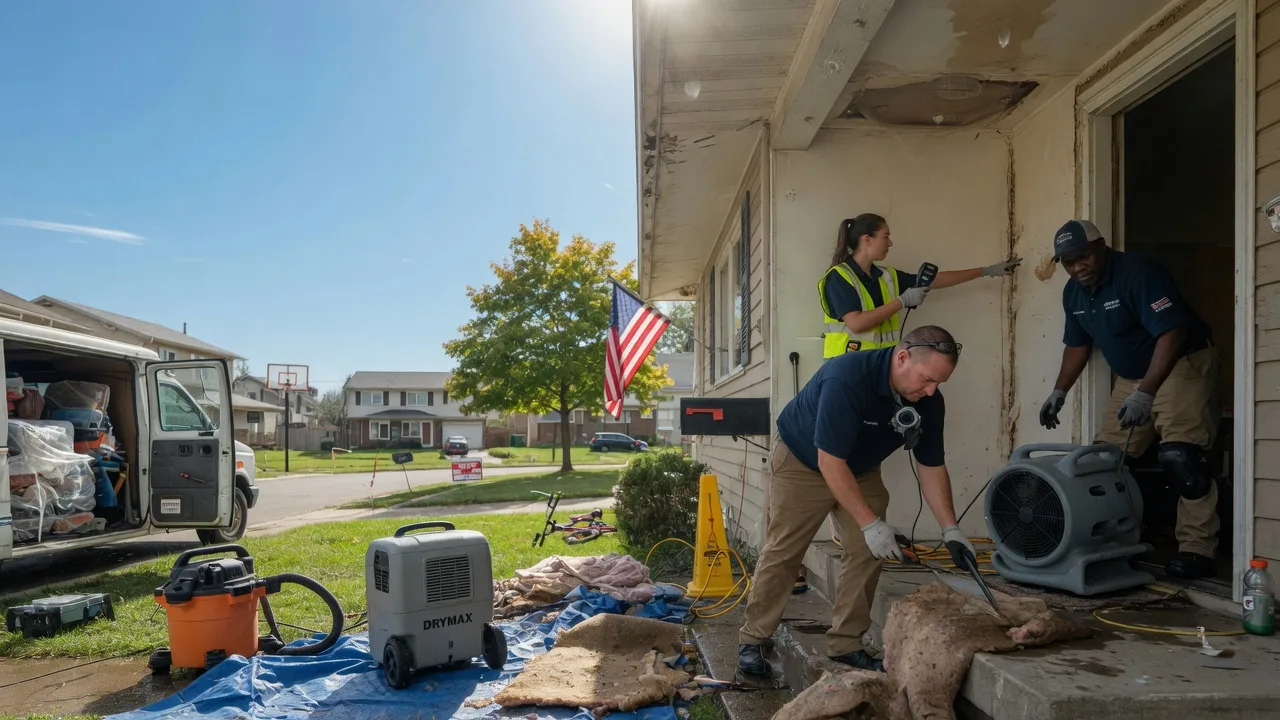 Water Damage Restoration in Parchman, MS near me